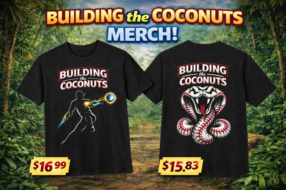 Building The Coconuts Merch Banner