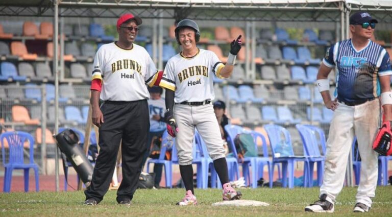 Coach Merv at the 2019 Masters International Tournament in Bandar Seri Begawan, Brunei.