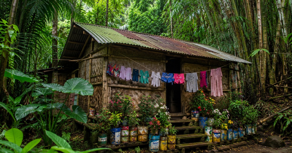 Filipino modest house