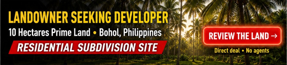 Prime Development Real Estate in Bohol